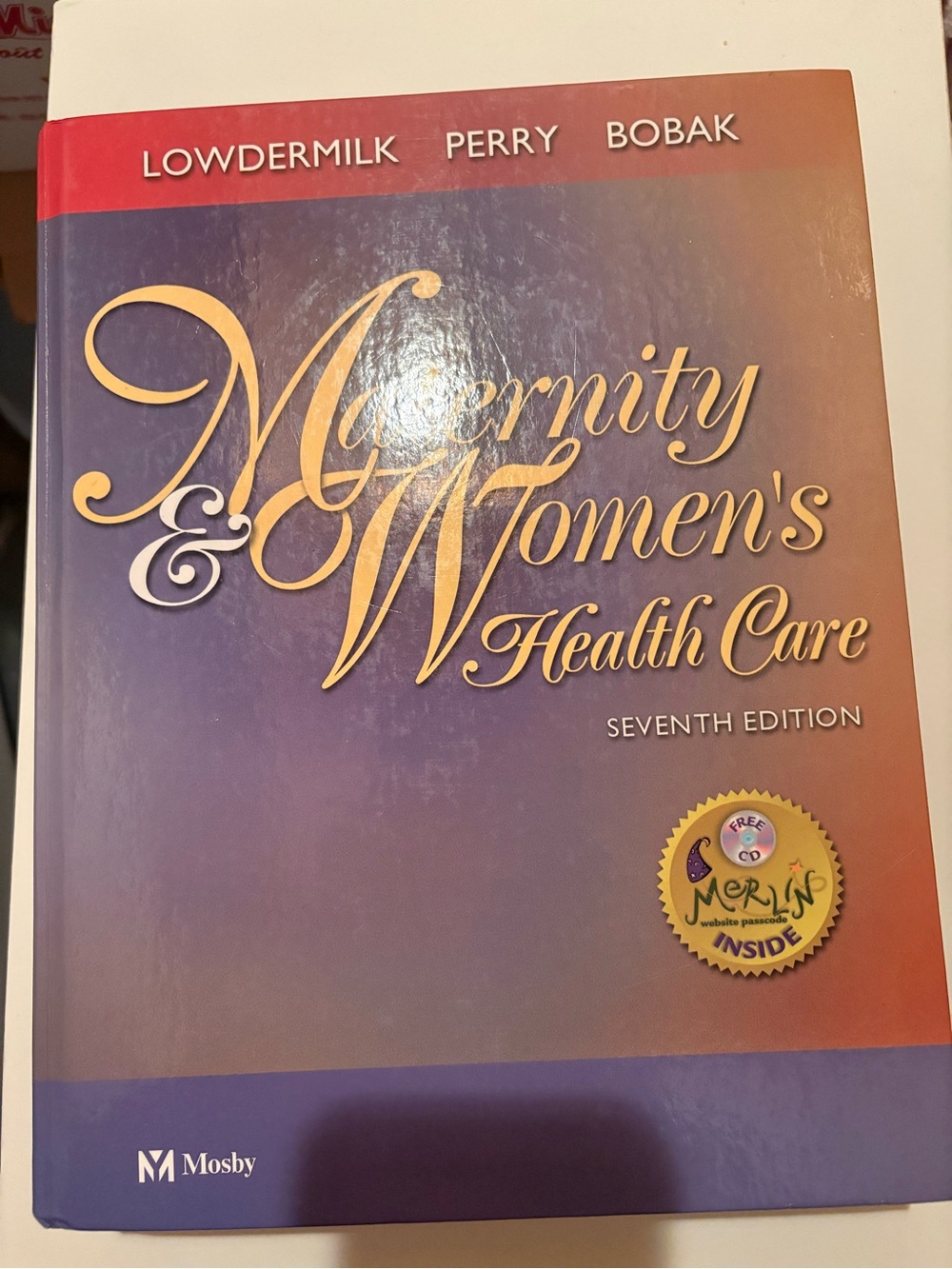 Maternity & Women's Health Care Book